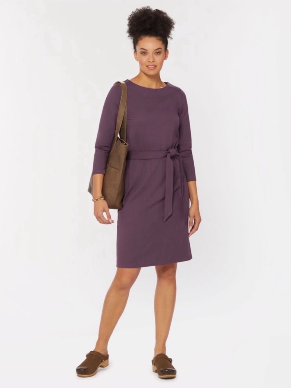 Duluth | Ponte Pro Knit 3/4 Sleeve Dress